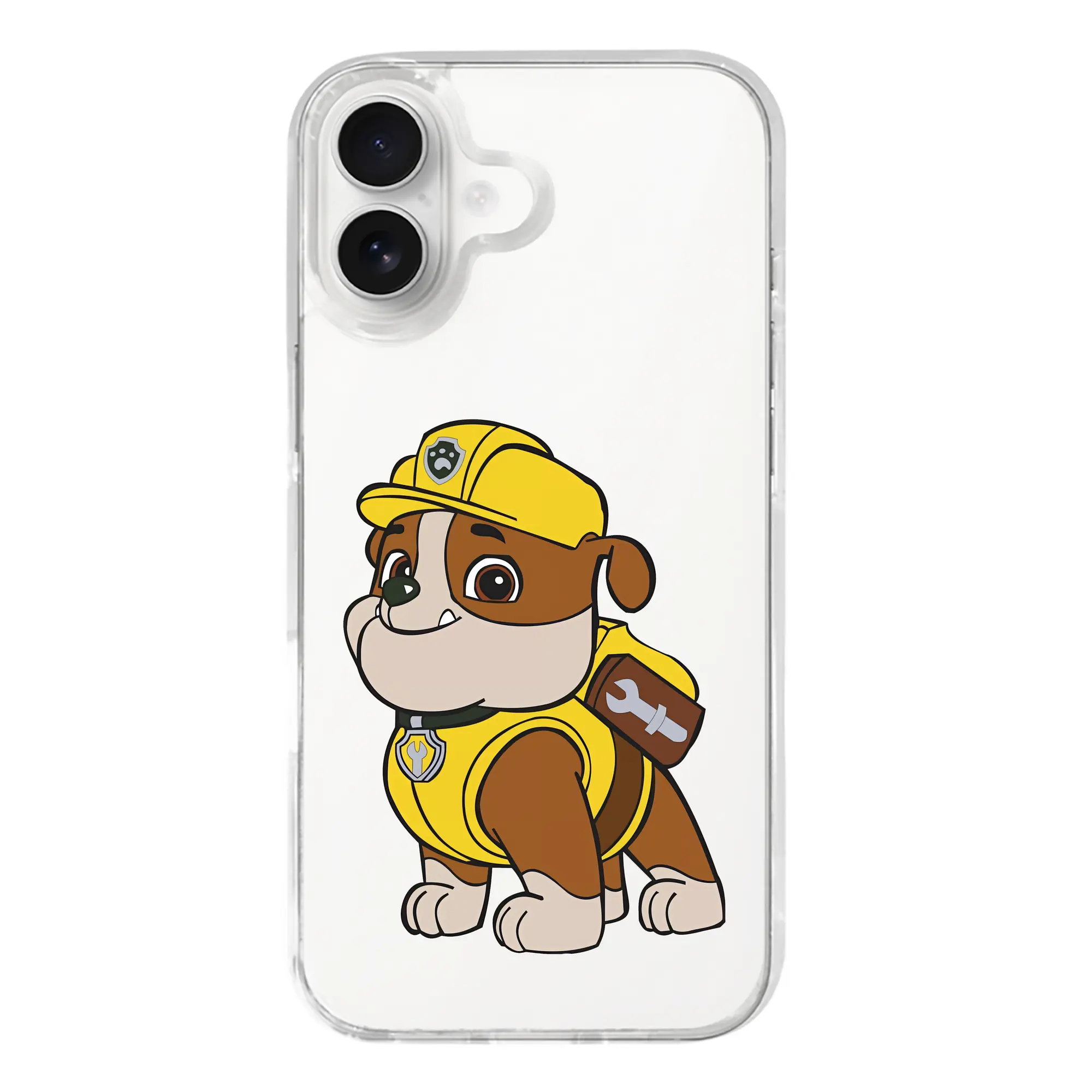 パウ・パトロール グッズ ラブル - iPhone 17シリーズ 透明スマホケース – 薄型・耐衝撃・精密フィット保護カバー